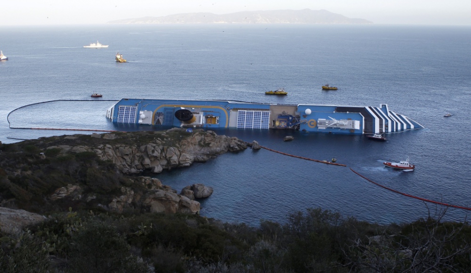 Le Costa Concordia bientôt remis à flot