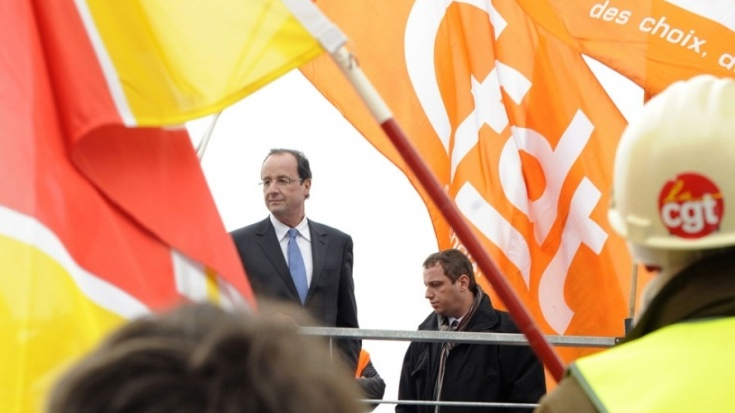 François Hollande de retour à Florange